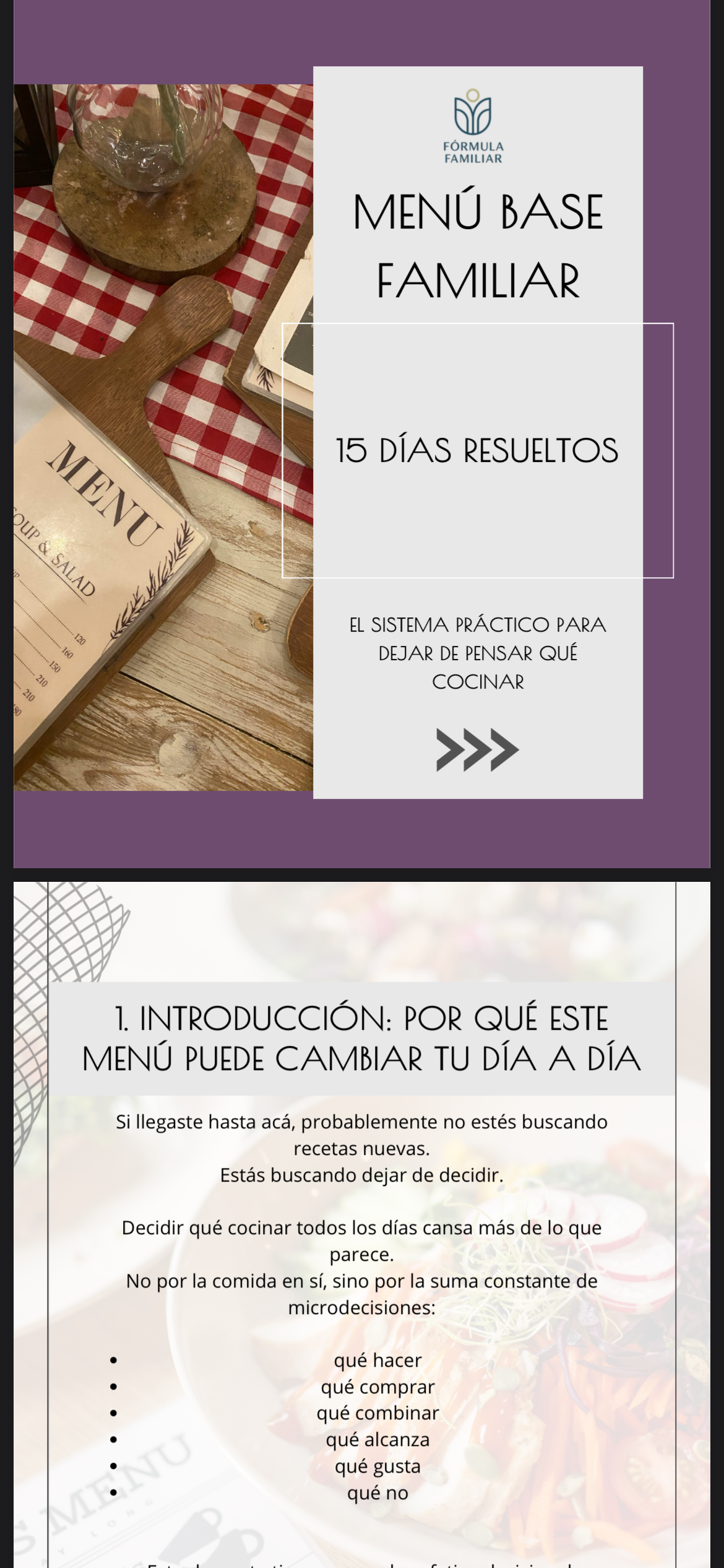 Manual de Comida Sin Estrés + 5 Bonos de Regalo